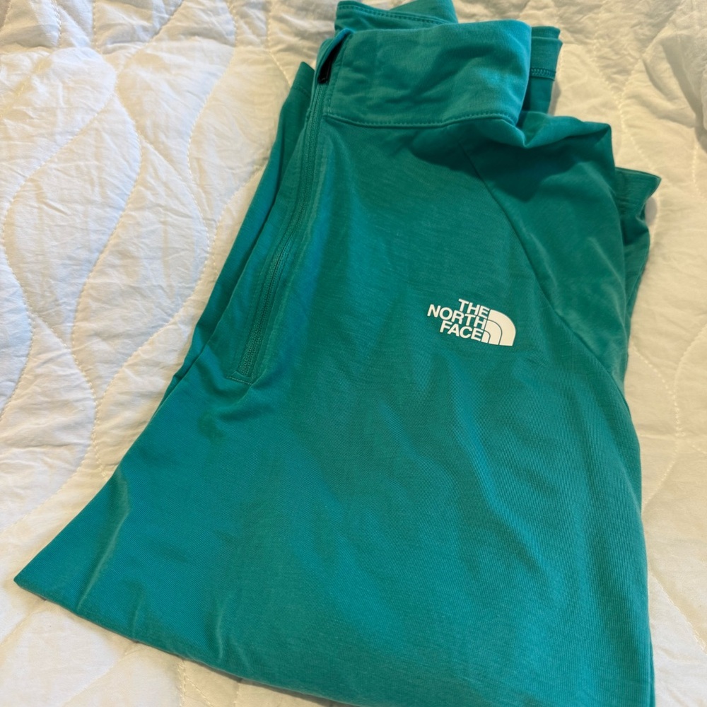 The North Face Turquoise Hoodie